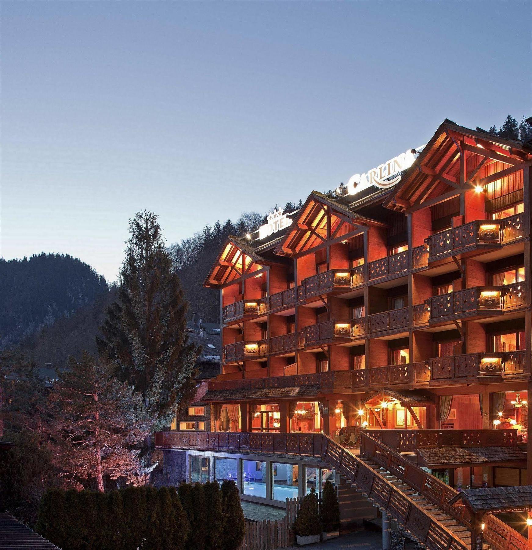 Carlina Hotel La Clusaz Bagian luar foto